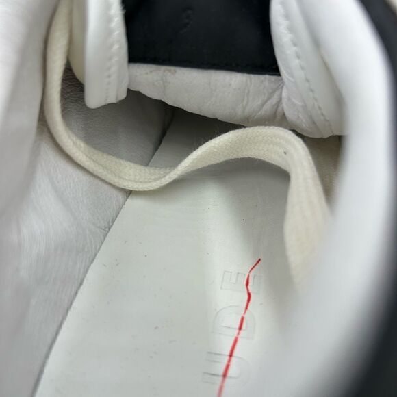 Men's Rhude logo lettering, low top leather sneakers size 9 - Picture 7 of 11